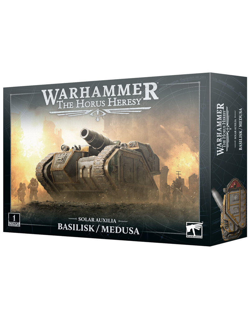 Games Workshop The Horus Heresy Solar Auxilia Basilisk / Medusa