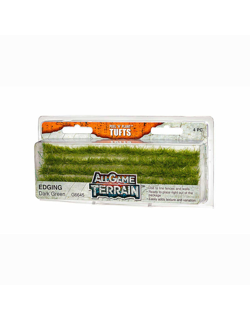 Woodland Scenics All Game Terrain Dark Green Edging