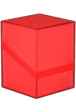 Ultimate Guard UG Boulder Deck Case 100+ Ruby