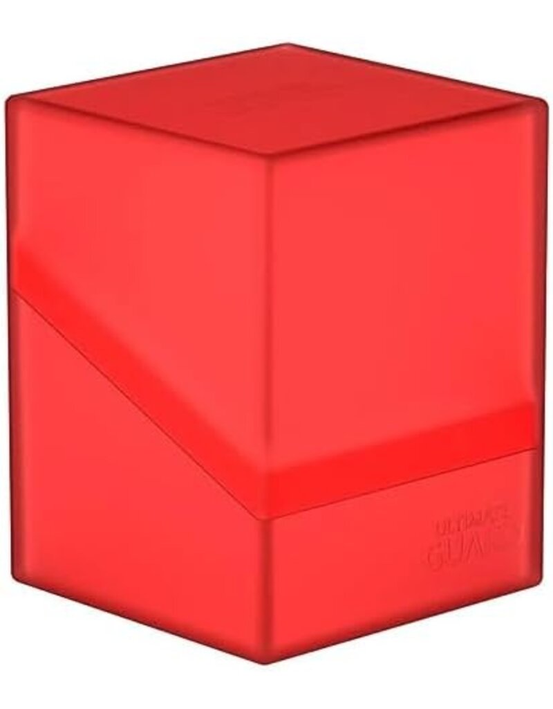 Ultimate Guard UG Boulder Deck Case 100+ Ruby