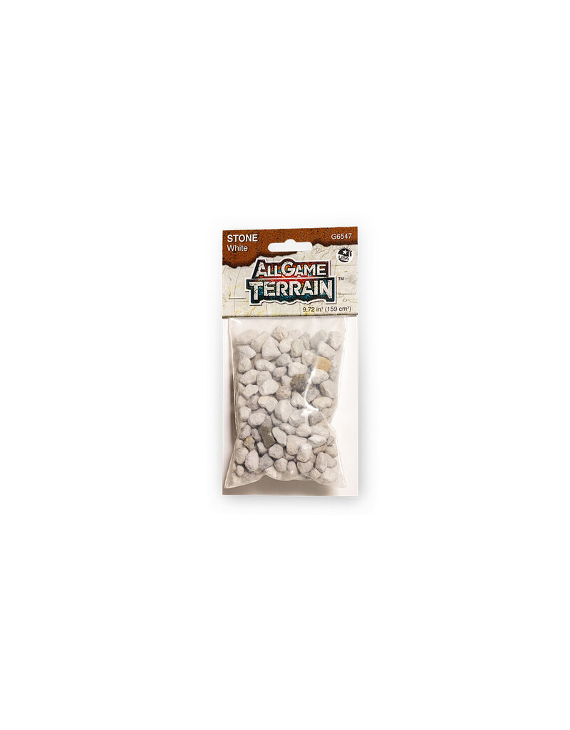 Woodland Scenics All Game Terrain White Stone