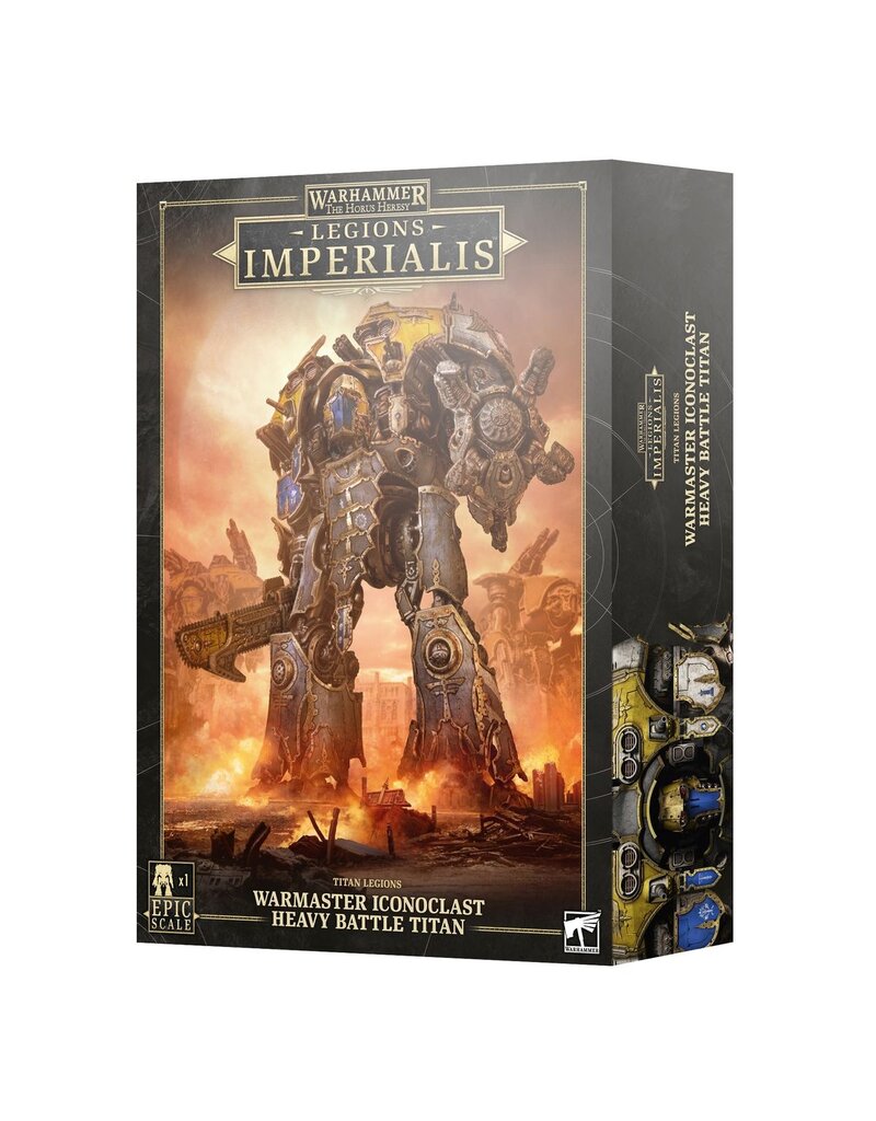 Games Workshop Legions Imperialis Titan Legions Warmaster Iconoclast Heavy Battle Titan