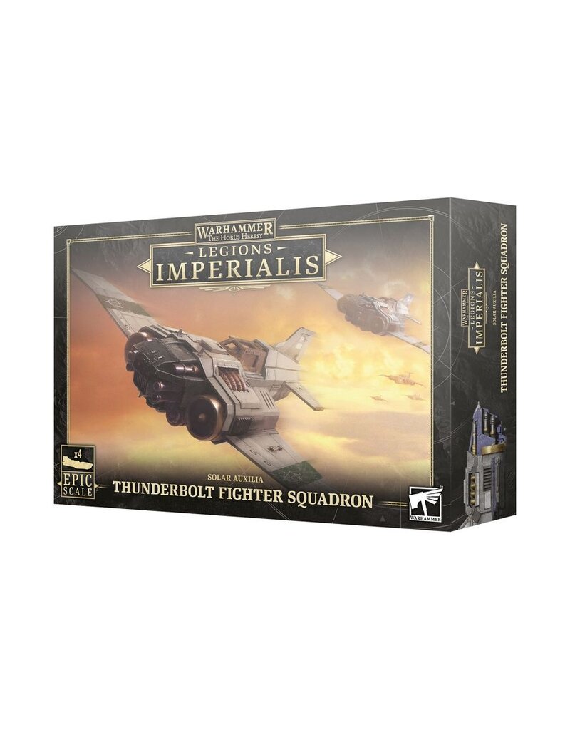 Games Workshop Legions Imperialis Solar Auxilia Thunderbolt Fighter Squadron