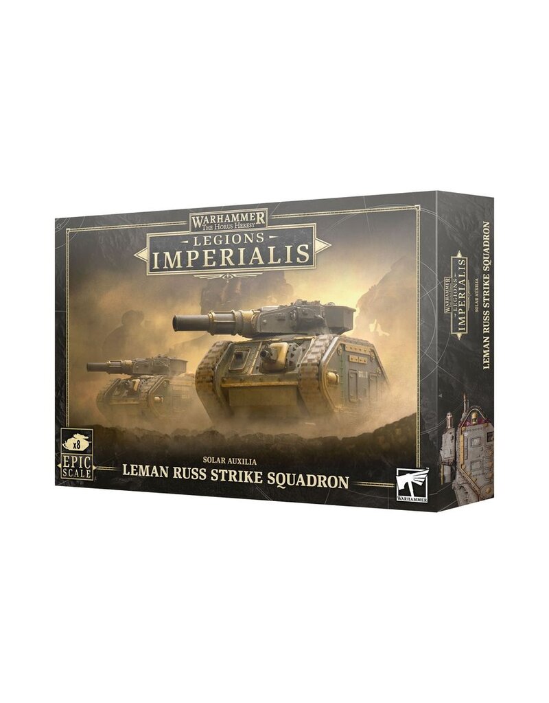 Games Workshop Legions Imperialis Solar Auxilia Leman Russ Strike Squadron