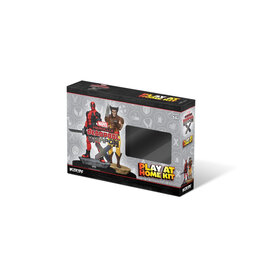 Wizkids Marvel HeroClix: Deadpool Weapon X Play at Home Kit Wolverine and Deadpool