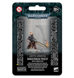 Games Workshop WH40k Adepta Sororitas: Ministorum Priest with Vindictor