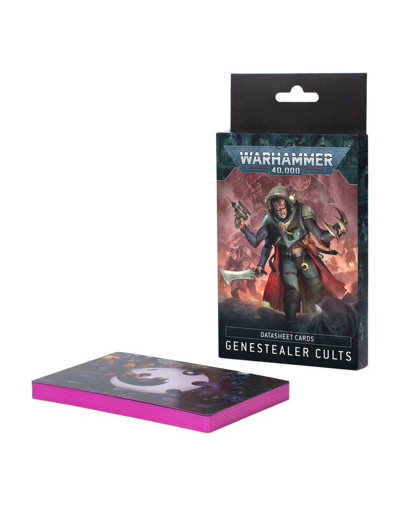 Games Workshop WH40k Datasheet Cards: Genestealer Cards