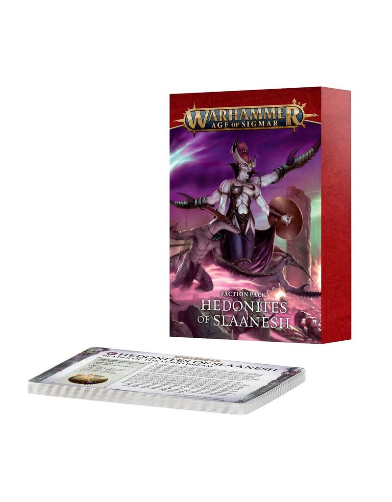 Games Workshop WHAOS Faction Pack Hedonites of Slaanesh