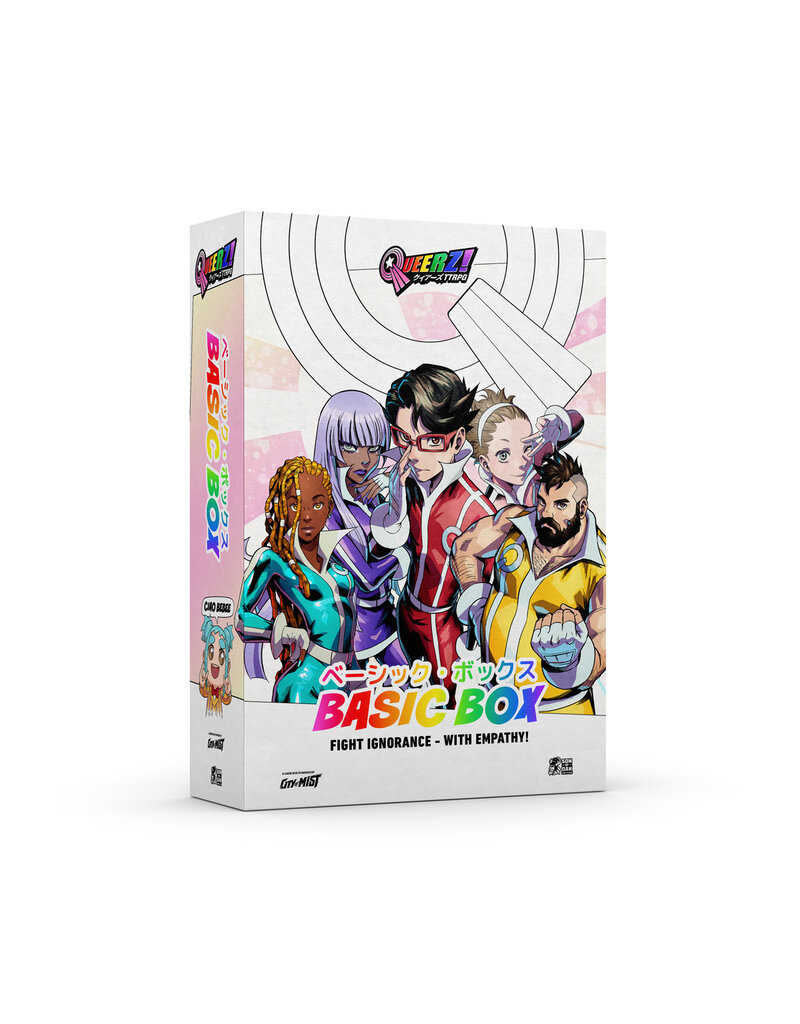 japanime games Queerz! TTRPG Basic Box