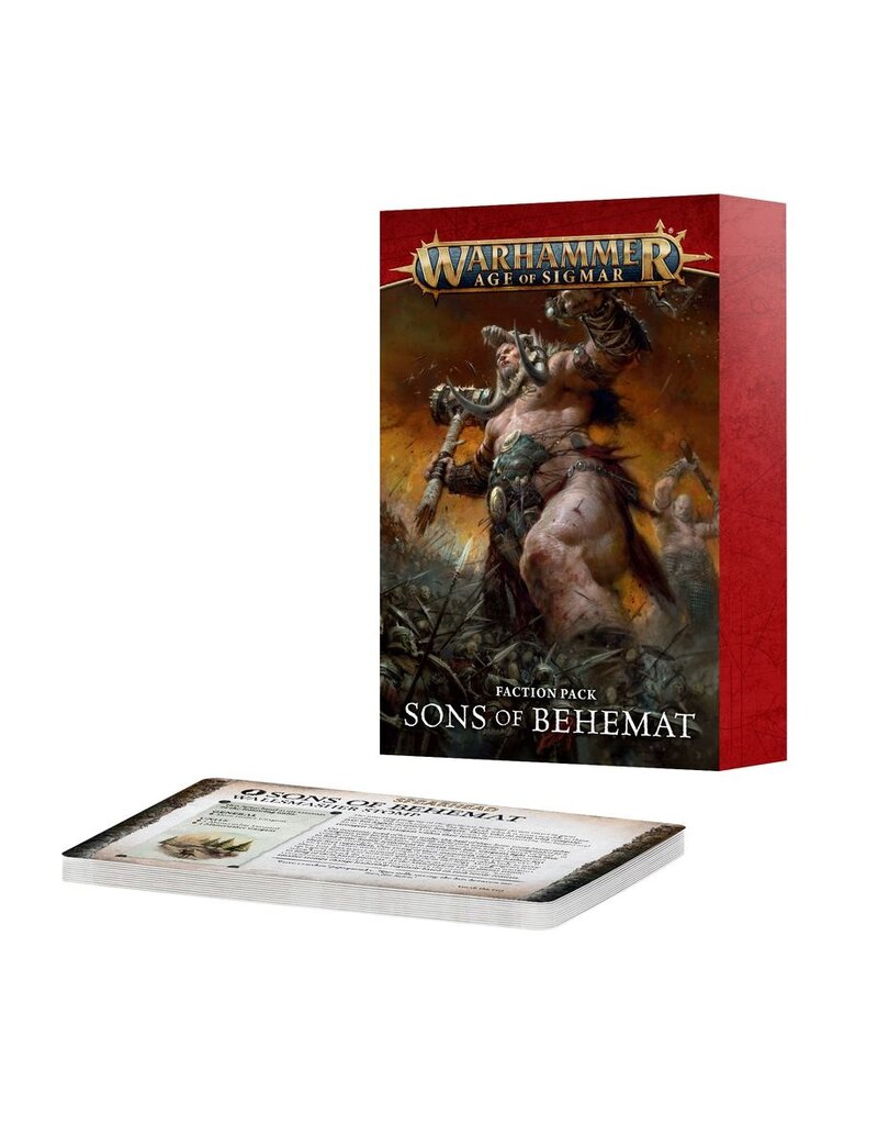 Games Workshop Age of Sigmar Faction Pack Sons of Behemat