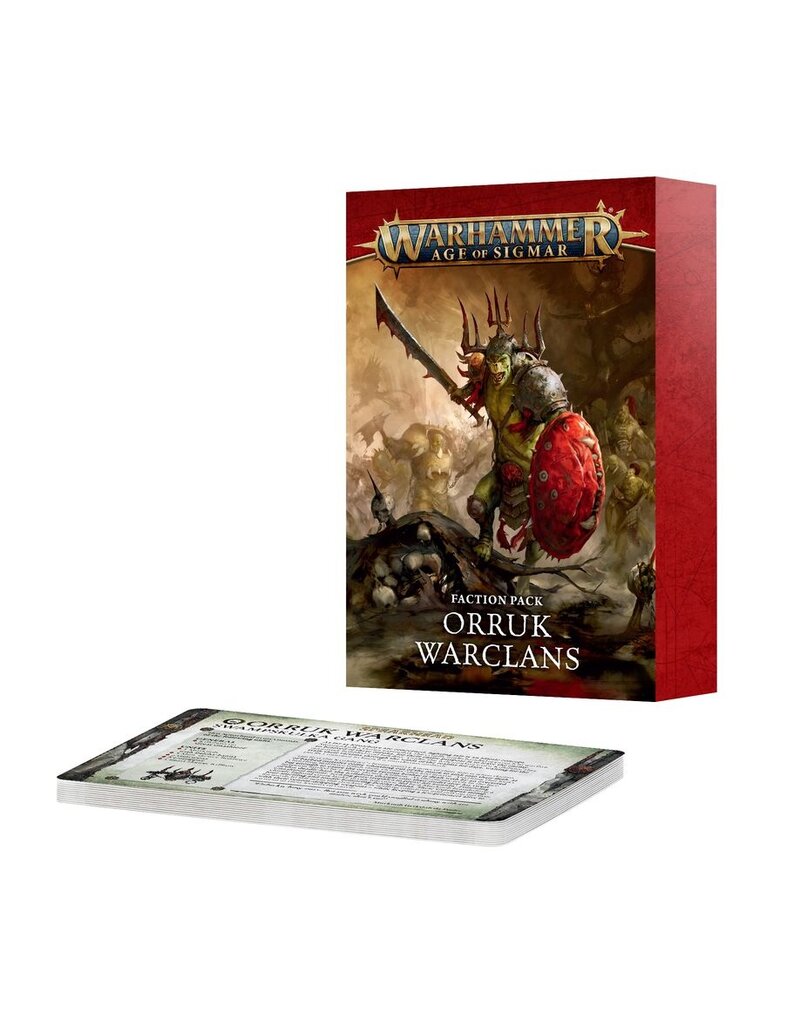 Games Workshop Age of Sigmar Faction Pack Orruk Warclans
