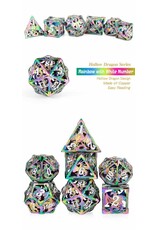 georgetown hobbies Hollow Dice Set (7pcs) (Dragon) [Iridescence]