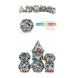 georgetown hobbies Hollow Dice Set (7pcs) (Dragon) [Iridescence]