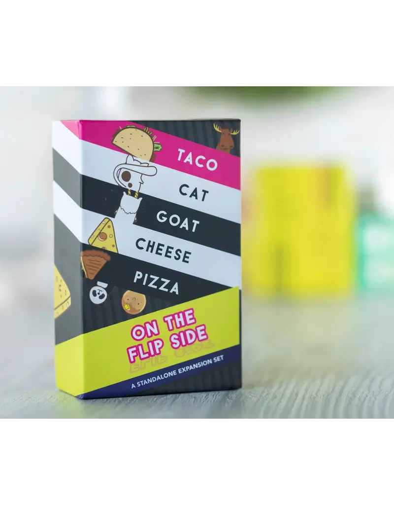 Dolphin Hat Taco Cat Goat Cheese Pizza: On The Flip Side