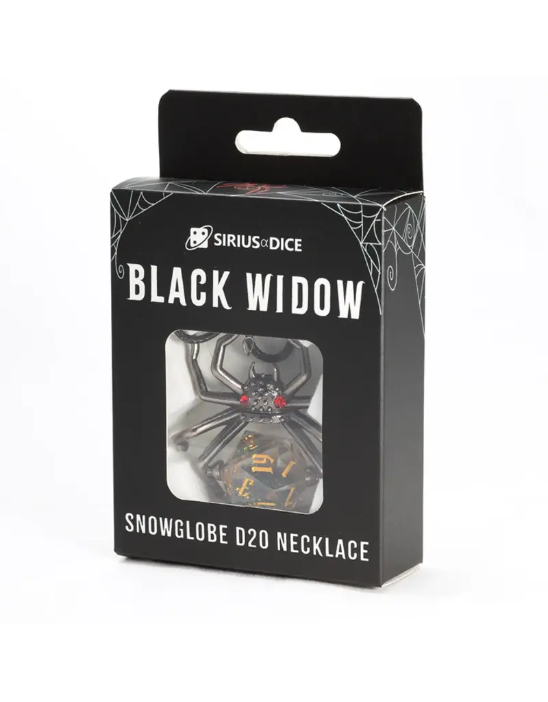 GTS D20 Necklace Black Widow