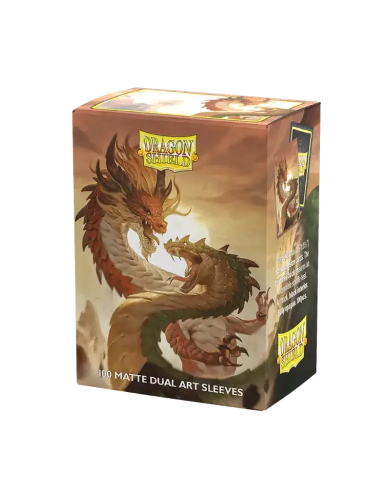 Dragonshield Dragon Shield 100CT Box Dual Art Wood Snake