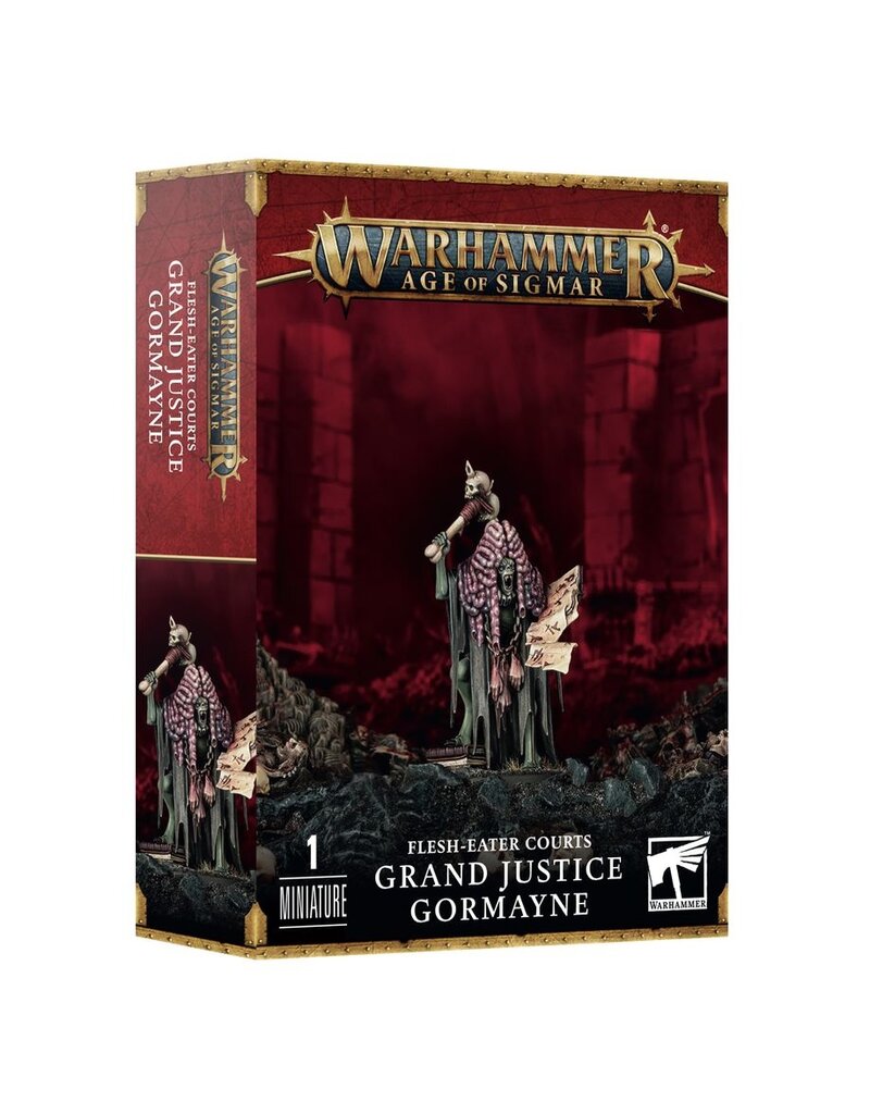 Games Workshop AOS Flesh-Eater Courts Grand Justice Gormayne