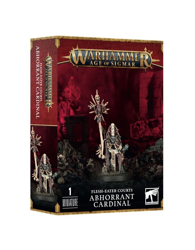 Games Workshop AOS Flesh-Eater Courts Abhorrant Cardinal