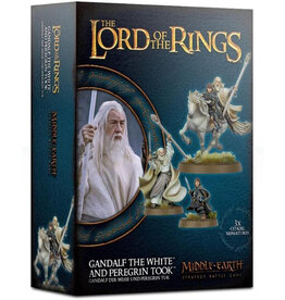 Games Workshop MESBG Gandalf the White and Peregrin Took