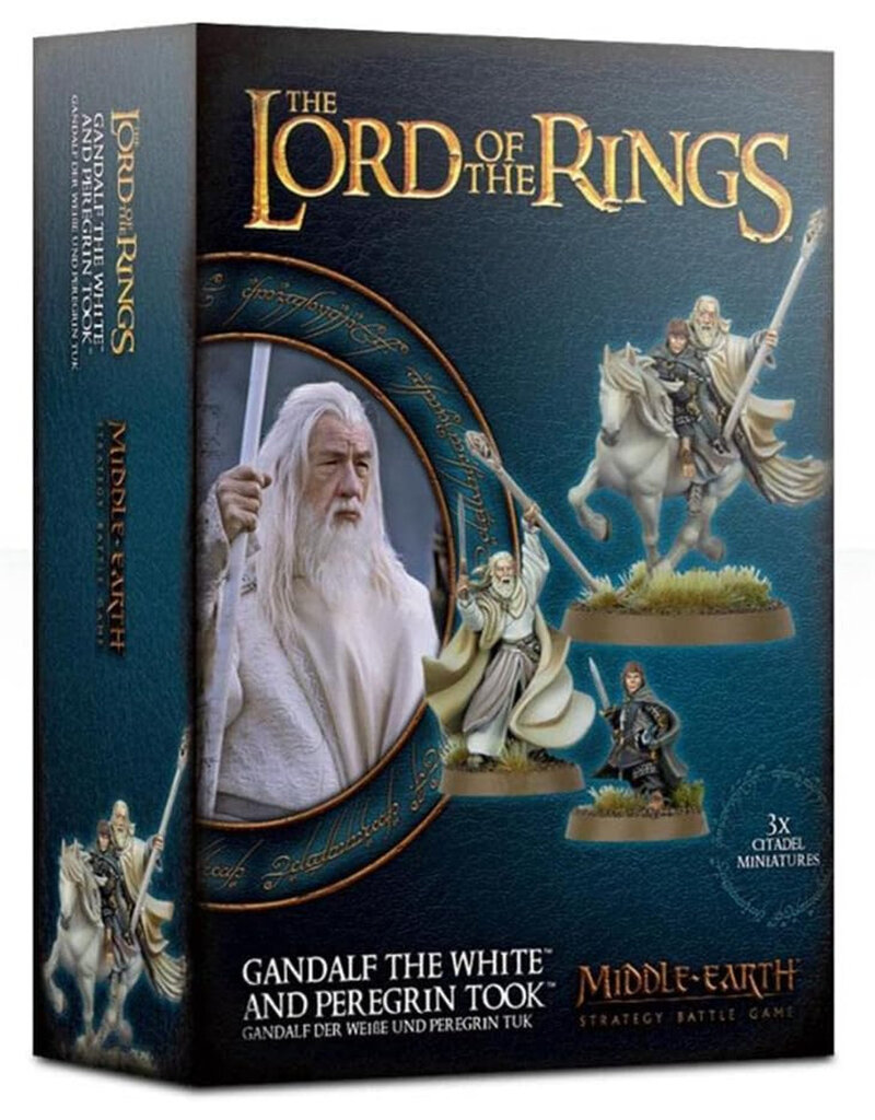 Games Workshop MESBG Gandalf the White and Peregrin Took