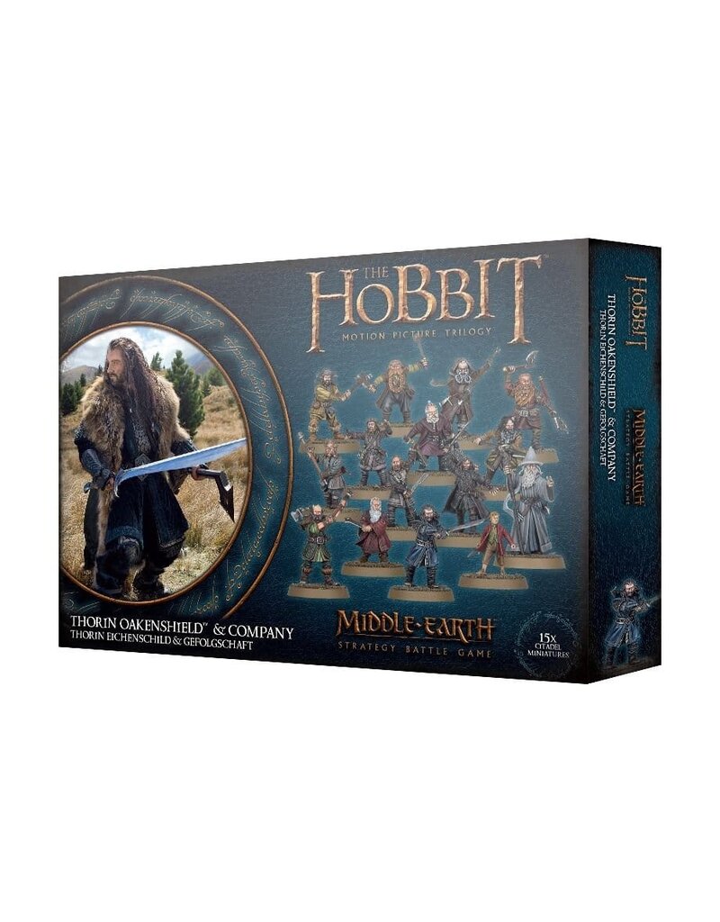 Games Workshop MESBG Thorin Oakenshield & Company