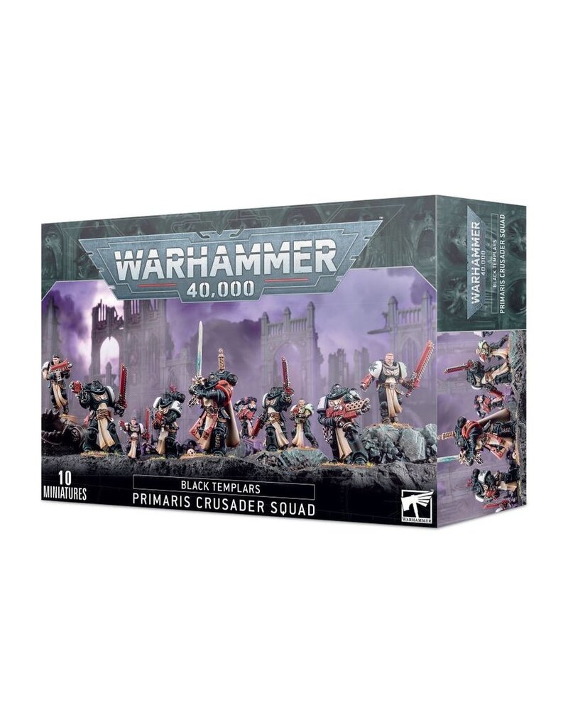 Games Workshop WH40k Black Templars Primaris Crusader Squad