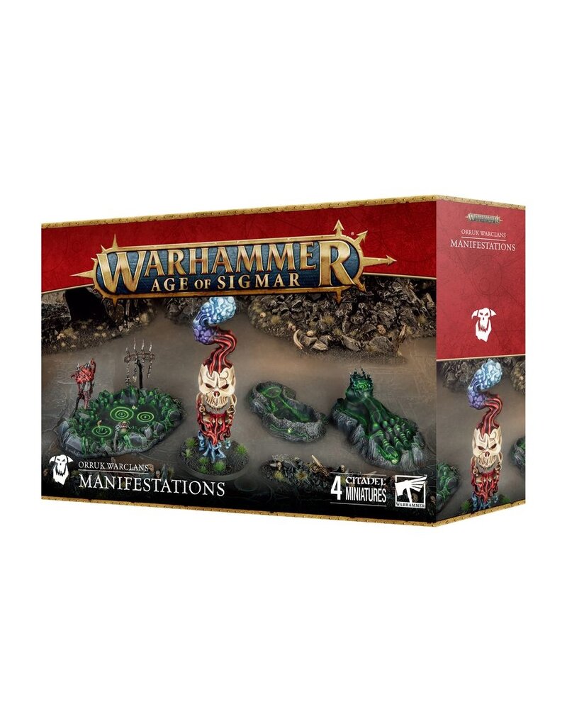 Games Workshop WHAOS Orruk Warclans Manifestations
