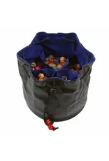 forged gaming Forged Pouch of the Endless Hoard Dice Bag - Black Blue