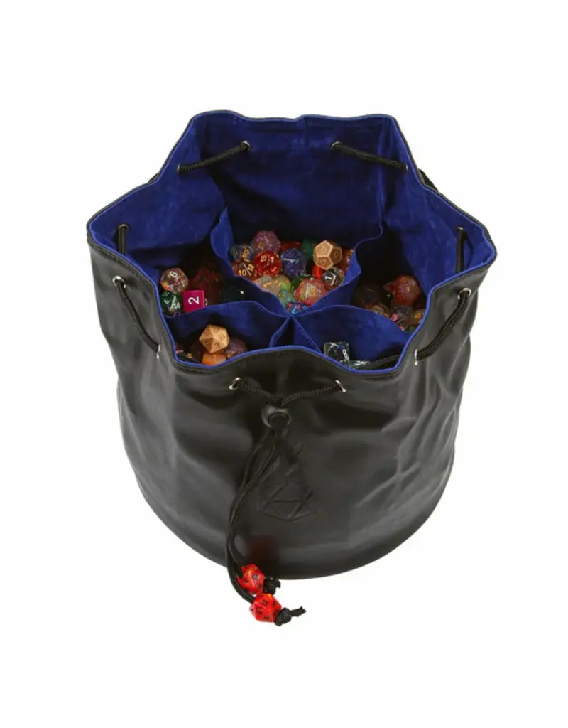 forged gaming Forged Pouch of the Endless Hoard Dice Bag - Black Blue