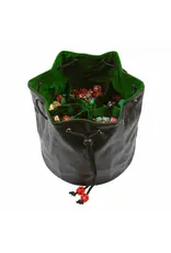 forged gaming Forged Pouch of the Endless Hoard Dice Bag - Black Green