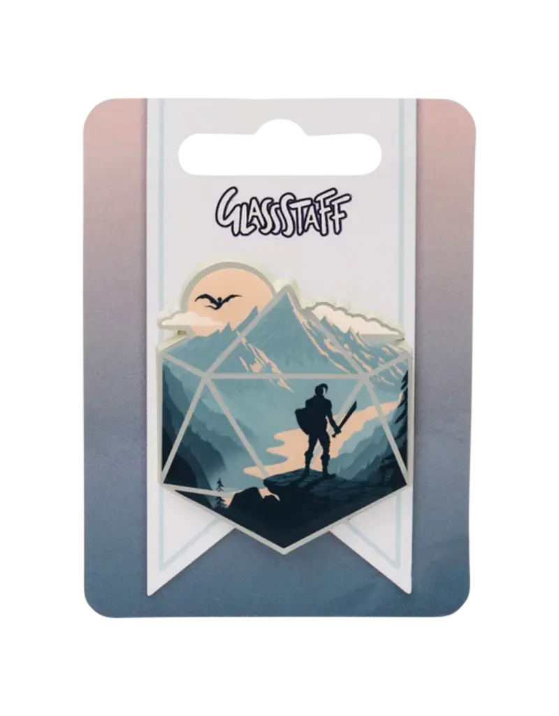 forged gaming D20 Champion Enamel Pin
