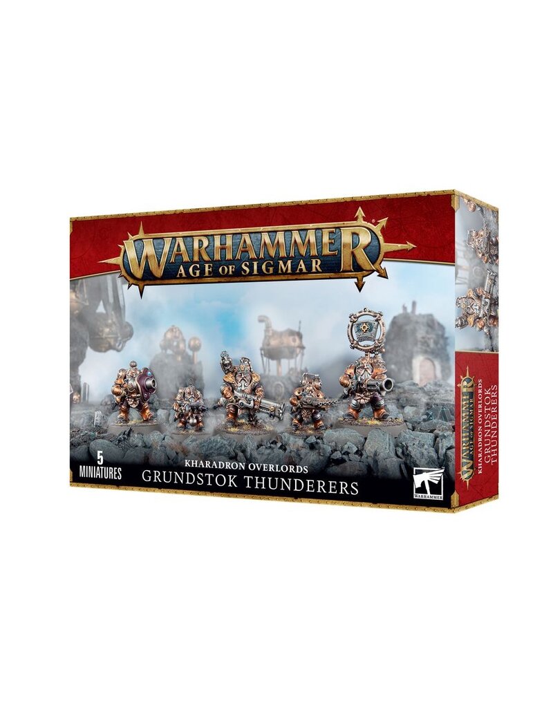 Games Workshop WH40k AoS Kharadron Overlords: Grundstok Thunderers