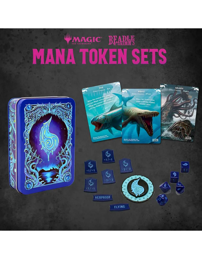 beadle games Beadle & Grimm's Blue Mana Token Set