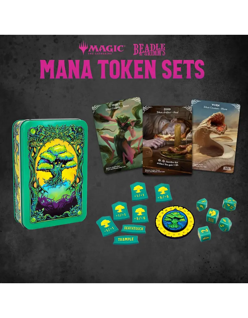 beadle games Beadle & Grimm's Green Mana Token Set