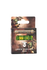 Games Workshop WH40k AOS Orruk Warclans Dice