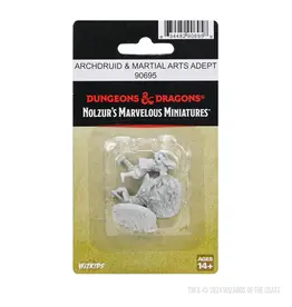 Wizkids D&D Nolzur's - Archdruid & Martial Arts Adept