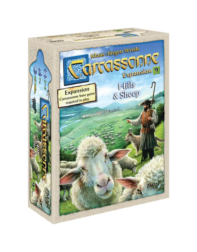 AsmOdee Carcassonne Expansion 9: Hills and Sheep