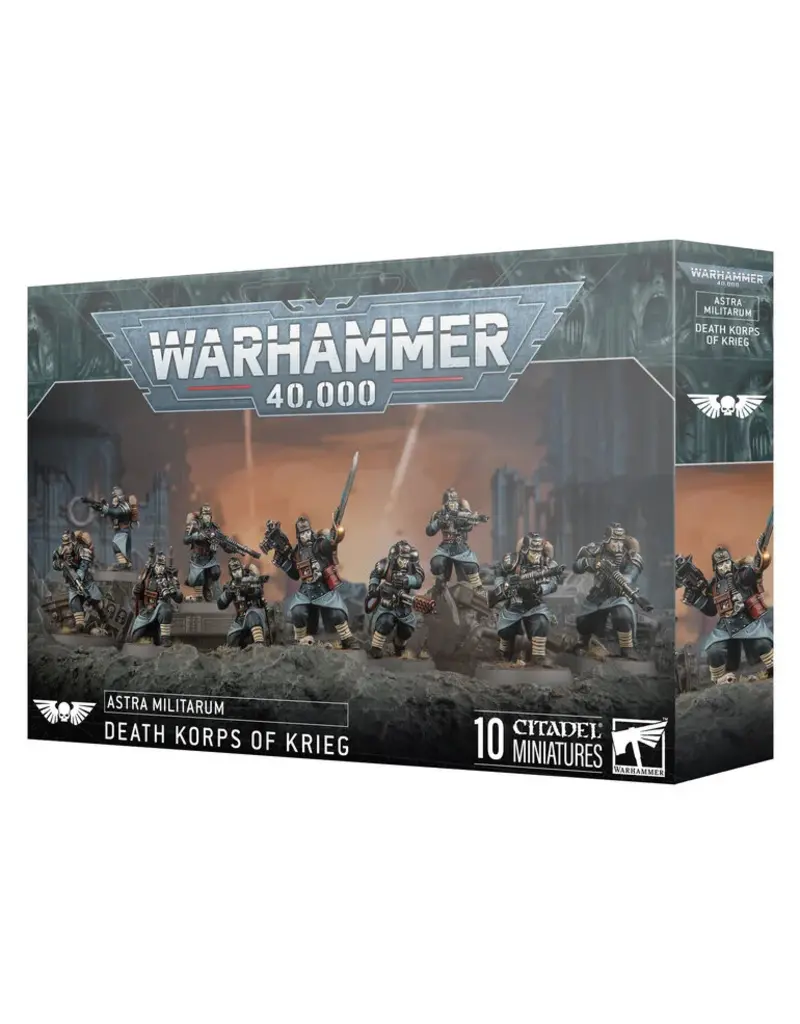 Games Workshop WH40k Astra Militarum: Death Korps of Krieg