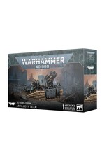 Games Workshop WH40k Astra Militarum: Krieg Artillery Team