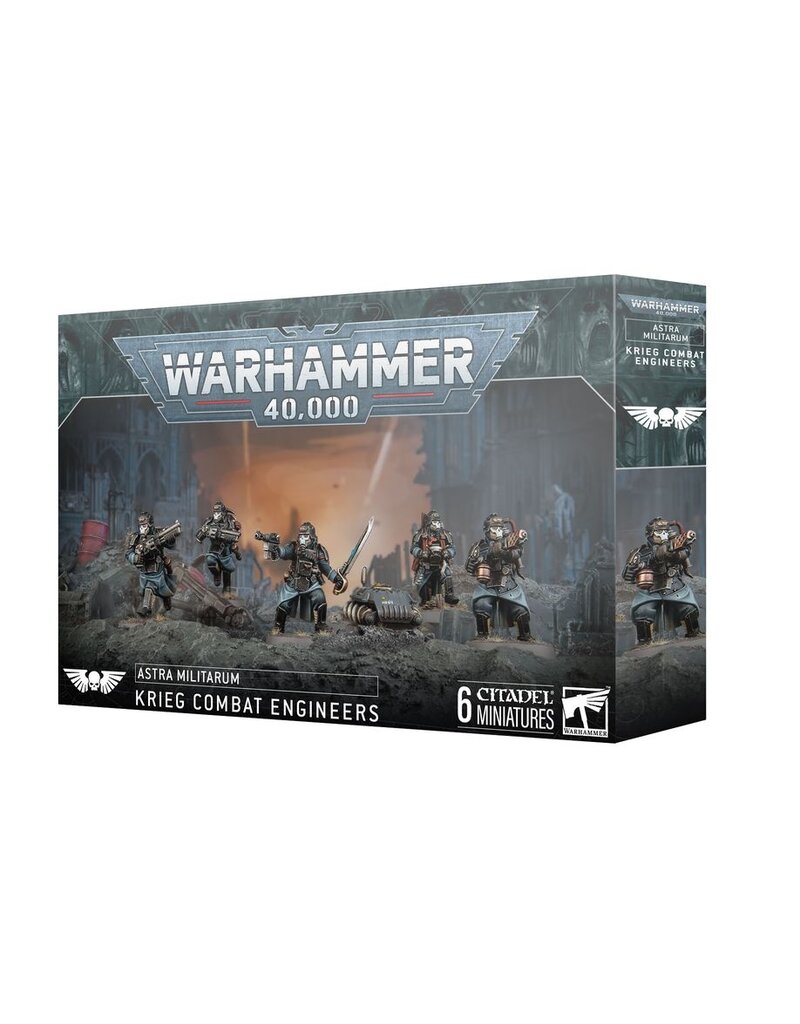 Games Workshop WH40k Astra Militarum: Krieg Combat Engineers