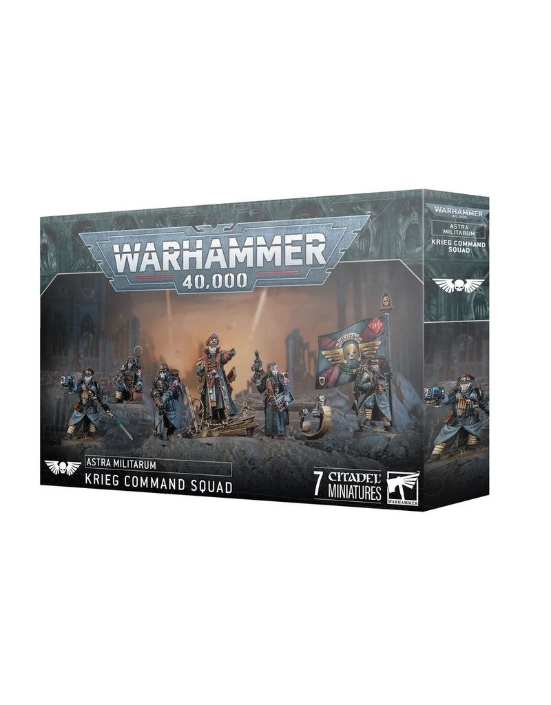 Games Workshop WH40k Astra Militarum: Krieg Command Squad