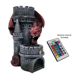 forged gaming Dragons Keep Dice Tower - Assorted Dragon Colors