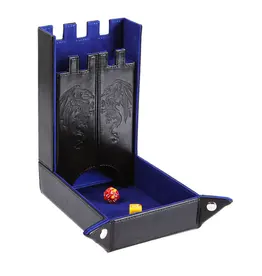 forged gaming Dice Tower Forged Draco Castle & Dice Tray