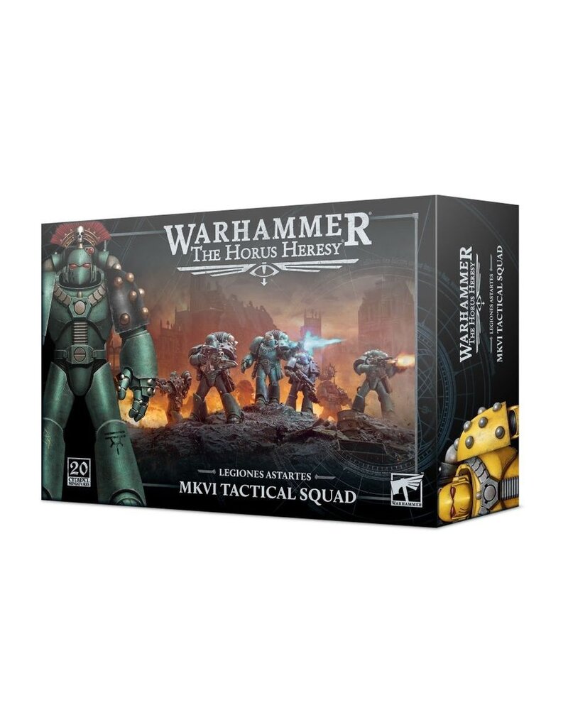 Games Workshop Horus Heresy Legiones Astartes MKVI tacical Squad