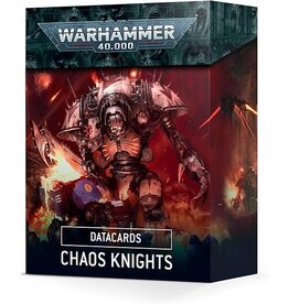 Games Workshop WH40k Datacards Chaos Knights