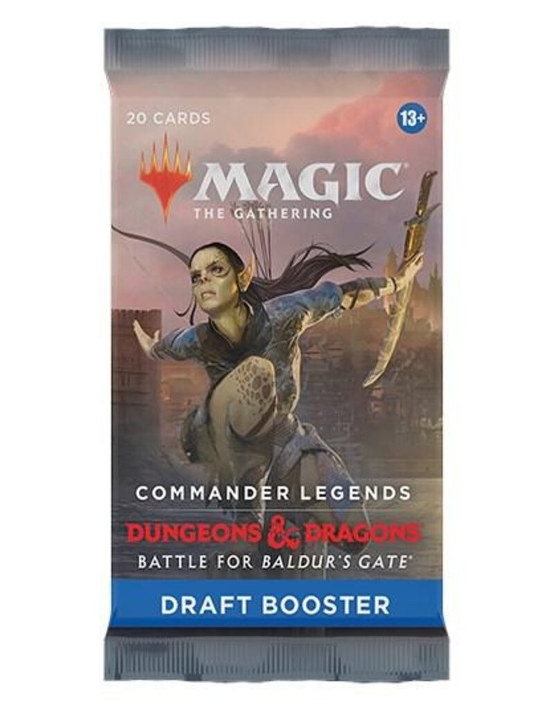 Wizards of the Coast MTG Commander Legends Baldurs' Gate Draft Booster