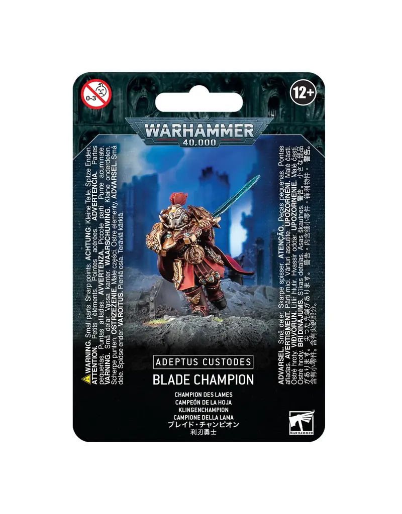 WH40k Adeptus Custodes: Blade Champion