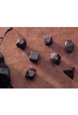 14mm Obsidian Dwarven Stones 7pc set