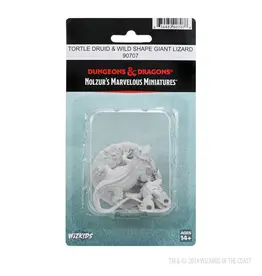 Wizkids D&D Nolzur's - Tortle Druid & Wild Shape Giant Lizard 90707