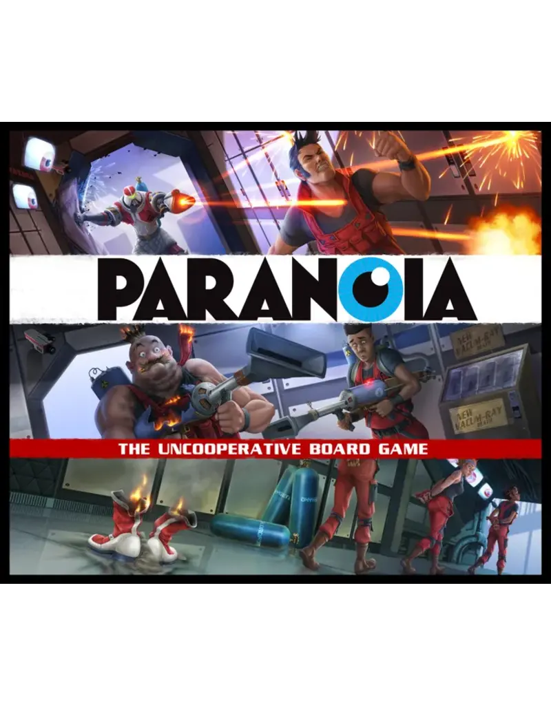 modiphius Paranoia The Uncooperative Board Game